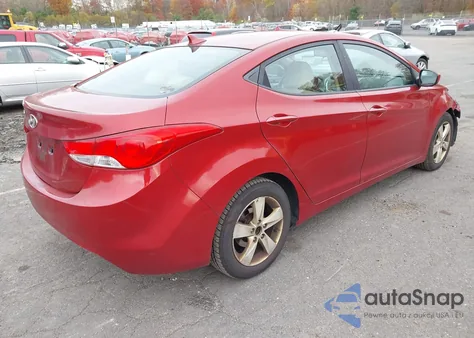 2011 Hyundai Elantra Gls (Ulsan Plant) из США, поврежденный, VIN KMHDH4AE6BU149693